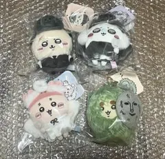 ちいかわ　ハロウィン　季節だもん マスコット　4点セット