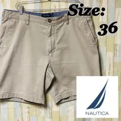 NAUTICA ベーシック ショートパンツ ベージュ チノショーツのサムネイル