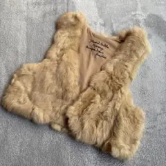 moussy ラビットファーベスト ヴィンテージ