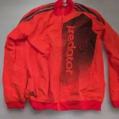 adidas ジャンパー　150センチ　プレデター　蛍光　ウィンドブレーカー