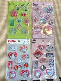 セリア　ティンカーベル　オイスター　ベイマックス　101 4枚セット　まとめ売り