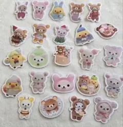 も*し様 リラックマ ステッカー とっても可愛いです♡ シール帳やシール交換に