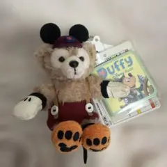 東京ディズニーシー ダッフィー ぬいぐるみバッジ　ハロウィン　タグ付き