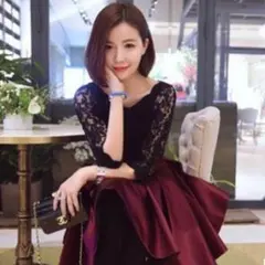 ★大人気★☆送料無料☆　大人可愛い　ケーブルニット　ロングニットワンピース♪