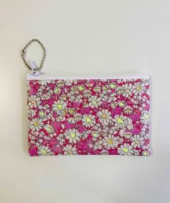 ミニミニポーチ　リバティ　ピンク