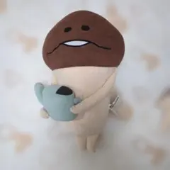 タグ付き おさわり探偵 なめこ栽培キット BIGぬいぐるみ