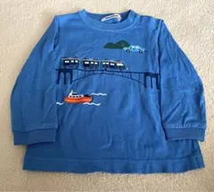 ファミリア　長袖Tシャツ　カットソー　90