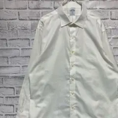 ブルックスブラザーズ長袖シャツ！ホワイトL 904