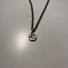 GUCCI シルバー インターロキン　ネックレス