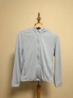 UNIQLO AIRism キッズパーカー 150 水色
