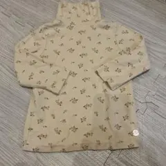 テータテート　カットソー　長袖　タートルネック　90