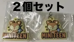MINITEEN ぷっくりめじるしアクセサリー ジョシュア ２個セット