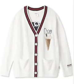 ジェラートピケ gelato pique PEANUTS カーディ