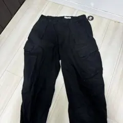 RAGEBLUE ブラックカーゴパンツ