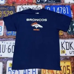 NFL デンバー・ブロンコス Tシャツ L ネイビー アメフト ロゴTのサムネイル