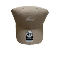 NANGA × '47 CLEAN UP キャップ ベージュ