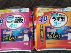 未開封】花王 リリーフ 5回分 紙パンツ M-L 36枚 大人用おむつ 2個 