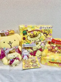 サンリオ ポムポムプリン 30周年 一番くじ ラストワン 6点セット