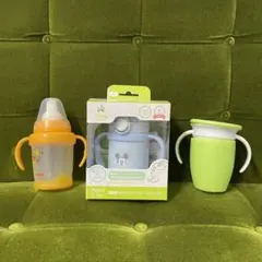 ストローマグ サーモス THERMOS 保冷　munchkin ミラクルカップ