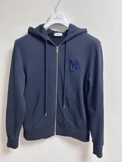 ★未使用に近い★MONCLER モンクレール ジップアップ パーカー　刺繍ロゴのサムネイル
