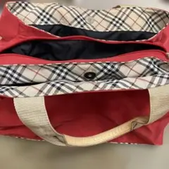 BURBERRY マザーズバッグ　ショルダーバッグ　ノバチェック　キルティング BURBERRY マザーズバッグ ショルダーバッグ ノバチェック
