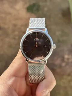 ORIENT 自動巻き 腕時計 ブラウン