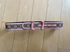 GUCCI グッチ 138455 ブーツモチーフ ベルト GGキャンバス