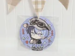 ✽プロセカ✽　青柳冬弥　セカライ　ミニキャラマット缶バッジ