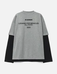 JIL SANDER BackPrint Layered L/S Tee 50のサムネイル