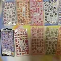 ボンボンドロップ風シール＆おしりシール ランダム５枚セット