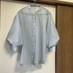 新品未使用　continuer de NICE CLAUP シアーブラウス