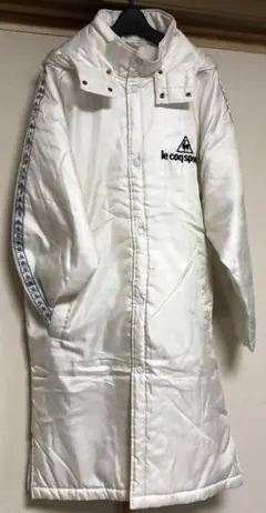 ルコックスポルティフ　ベンチコート　ホワイト