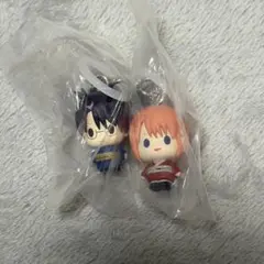 銀魂めじるしアクセサリー 吉原大炎上 神楽　新八