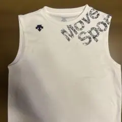 DESCENTE Move Sport ノースリーブシャツ ホワイトのサムネイル