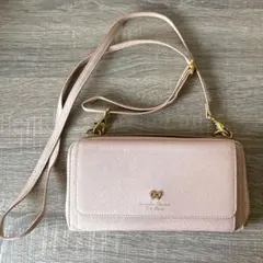Samantha Thavasaショルダーポーチ　財布　ピンク（匿名発送）