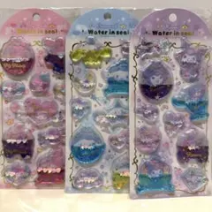 【正規品】サンリオ　ウォーターインシール　クロミ　マイメロ　シナモン