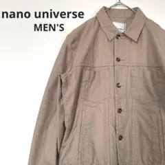 nano universe ナノユニバース ジャケット ベージュ メンズ L