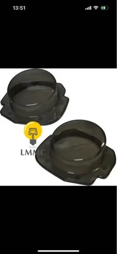 ジムニーJB64.74 LMMCフロントスモークウインカーカバー