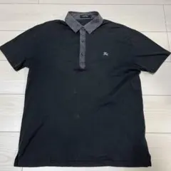 BURBERRY BLACK LABEL ポロシャツ ブラック サイズ3のサムネイル