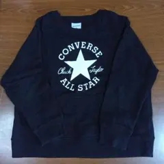 【ゆか様専用】CONVERSE ブラック トレーナー サイズ 140
