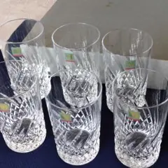 HOYA クリスタルグラス 6個セット