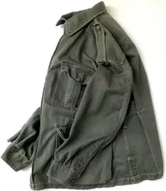 50s ミリタリージャケット フェード L-Short 軍物 ARMY