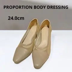 PROPORTION BODY DRESSING メッシュクリアヒールパンプスのサムネイル
