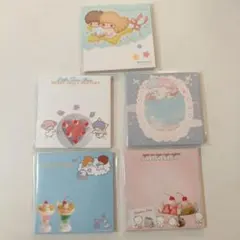 ファンシーサンリオ　キキララ　ニャニィニュニェニョン　スクエアメモ セット