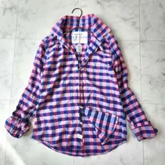【美品】Frank & Eileen BARRY 長袖　チェック　シャツのサムネイル