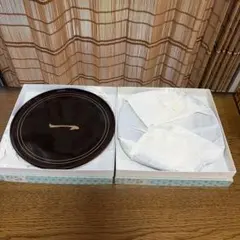 菓子器　二千一年　溜塗　2点セット　お茶道具