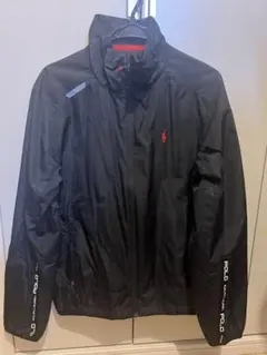ラルフローレン ナイロンジャケット スタンドカラー（ブラック）※Mサイズ