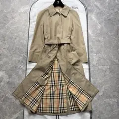 良品】Burberrys トレンチコート ヴィンテージ ノバチェック 英国製