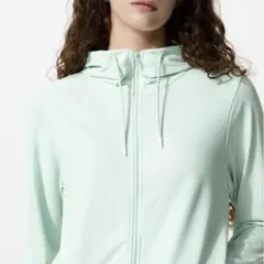 UNIQLOエアリズムUVカットメッシュフルジップパーカのサムネイル