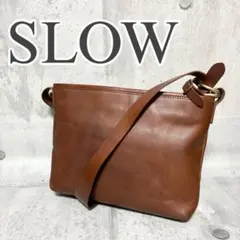 【超希少】初期 SLOW 本革ショルダー 日本製のサムネイル